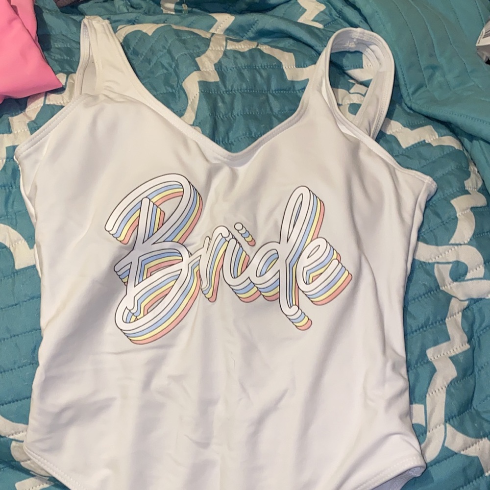 Bride One-Piece Bthing Suit
